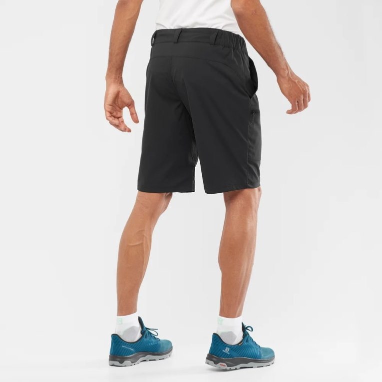 Black Salomon Outrack Men's Shorts | IE DO6829